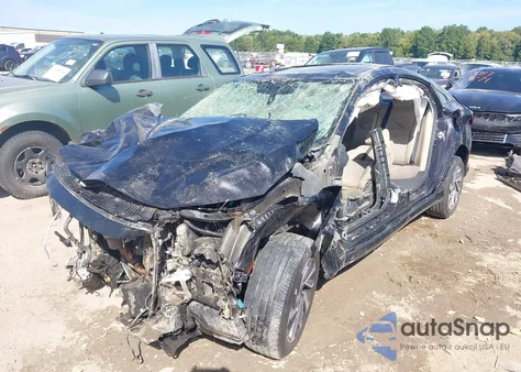 2018 Honda Civic Ex from USA, damaged, VIN 19XFC2F78JE030566